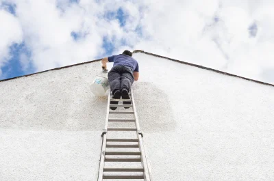 Peinture extérieure à Verzé — façades et ravalement